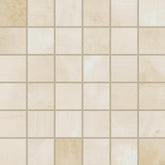 Bedrosians Gemma 12" X 12" Mosaic 2" X 2" Honed Beige Onyx