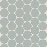 Bedrosians Marin 10.5" X 11.75" Penny Mosaic 2" Aloe Green / Light Green