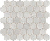 American Olean Rochester 11.38" X 10.25" Hexagon Mosaic White