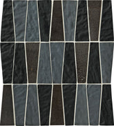 Daltile Fanfare Regal Pendant 11" X 12" Trapezoid Mosaic Baroness Bijou