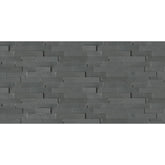 Bedrosians Stone Ledgers 6" X 24" Ledger Natural Cleft Andhra Black