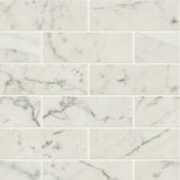 Bedrosians Classic 2.0 2" x 6" Polished Bianco Carrara