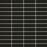 Emser Catch 11" X 12" Stack Mosaic 1" X 3" Glossy Black