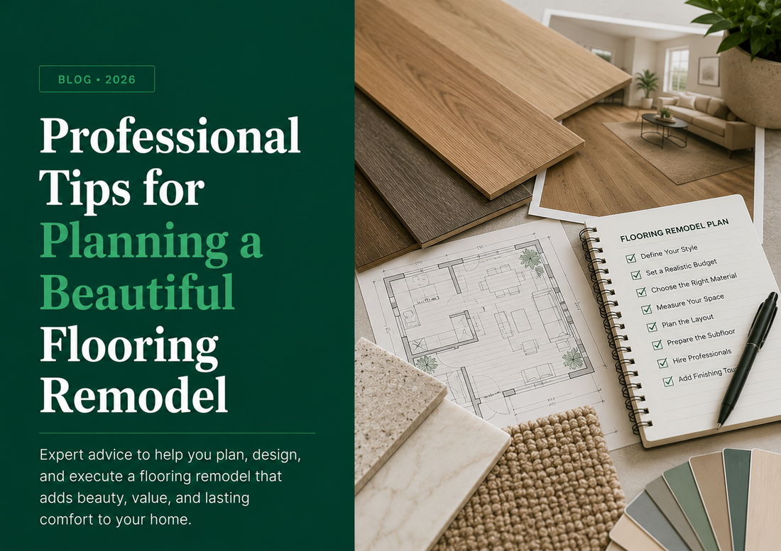 Professional Tips for Planning a Beautiful Flooring Remodel (2026 Guide)