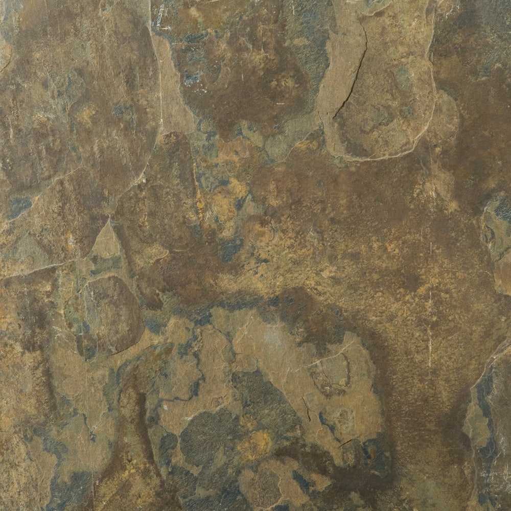 Emser Slate 16"x16" Mosaic 4"x8" Rustic Gold