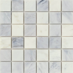 Emser Winter Frost 12"x12" Mosaic 2"x2" Winter frost