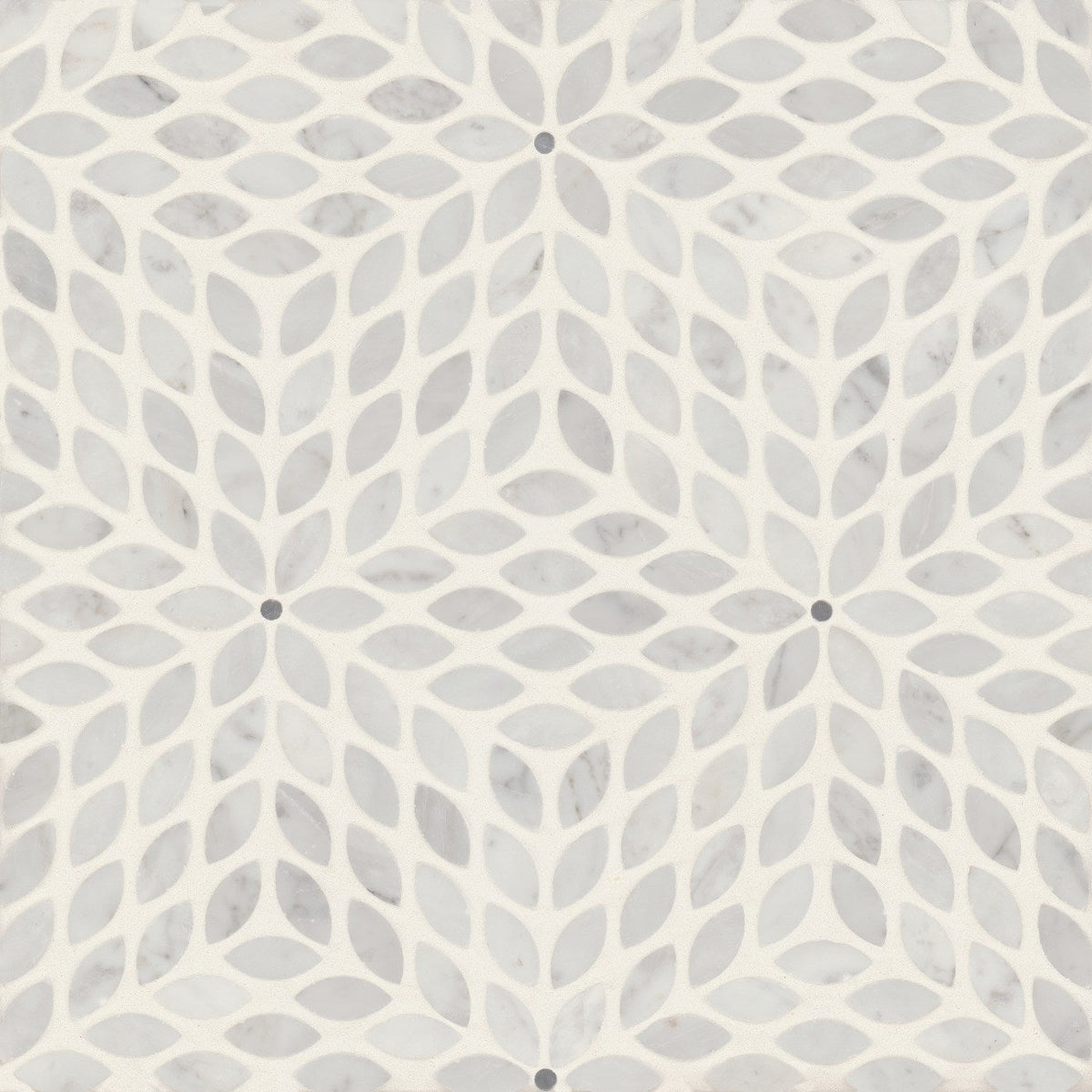 Bedrosians Celeste 14.25" x 16.25" Honed White Carrara/Bardiglio