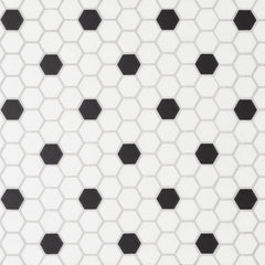 Bedrosians Le Cafe 1" x 1" Deco Design Mosaic  Deco Design 3