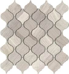 Emser Metro 12"x12" Lantern Mosaic 2.4"X2.91" Cream