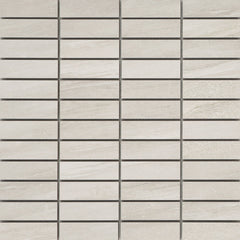 Emser Technique 12"x12" Mosaic 1"x3" Ivory