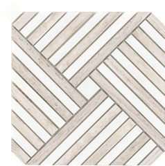 Emser Alluro 9"x9" Mini Palace Cream