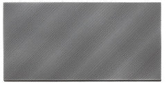 American Olean Refined Metals 4.25" X 8.5" Linear Wave Gloss Gunmetal