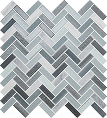 American Olean Serentina 12" X 12" Herringbone Zen