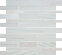 American Olean Serentina 13" X 12" Random Interlocking Bliss