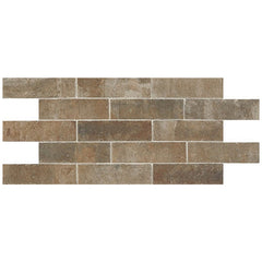 Daltile Brickwork 2" X 8" Distressed Mate Patio