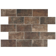Daltile Brickwork 4" X 8" Distressed Mate Terrace