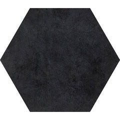 Daltile Bee Hive 24" X 20" Hexagon Black