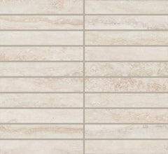 Daltile Calligo 12'' X 10'' Stacked Mosaic 1'' X 6''Matte Tusk