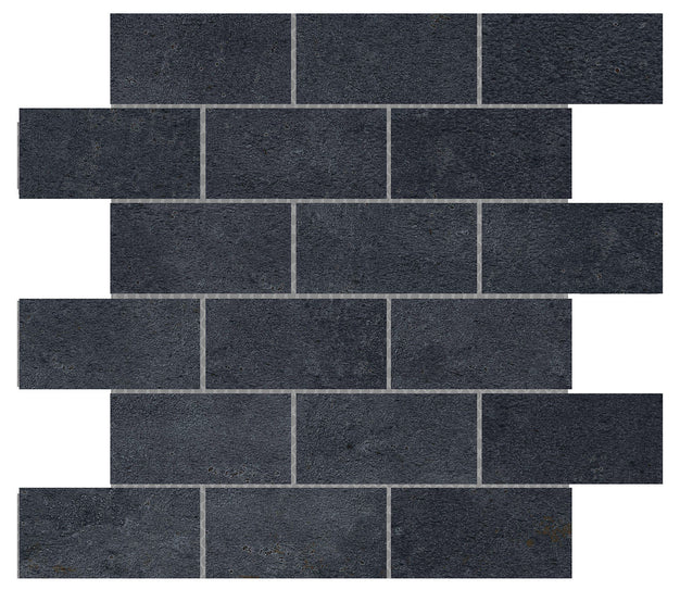 Emser Cogent 12"x12" Mosaic 2"x4" Anthracite