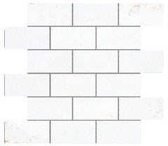 Emser Cogent 12"x12" Mosaic 2"x4" White