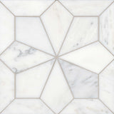 Bedrosians Blomma 12" x 12" Bianco