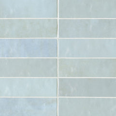 Bedrosians Cloe 2.5" x 8" Gloss  Baby Blue