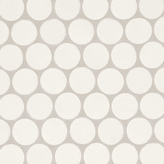 Bedrosians Makoto 10" x 10" Round Matte  Shoji White 
