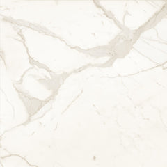 Bedrosians Magnifica The Thirties 30" x 30" Polished Calacatta Super White