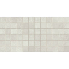 Daltile Slate Attache 2" X 2" Straight Joint Meta White