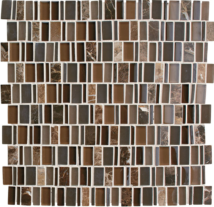 Daltile Clio 12" X 12" Random Mosaic Eos
