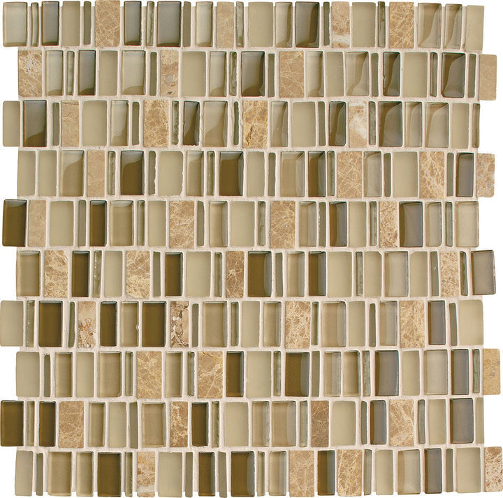 Daltile Clio 12" X 12" Random Mosaic Selene