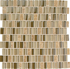 Daltile Clio 12" X 12" Random Mosaic Selene