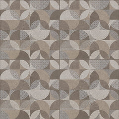 Marazzi Fondamenta 24" X 24"  Dark Grey Deco