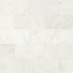 Daltile Marble 3" X 6" Polished First Snow Eleg