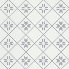 Emser Geometry 10"x10" Petal Gray