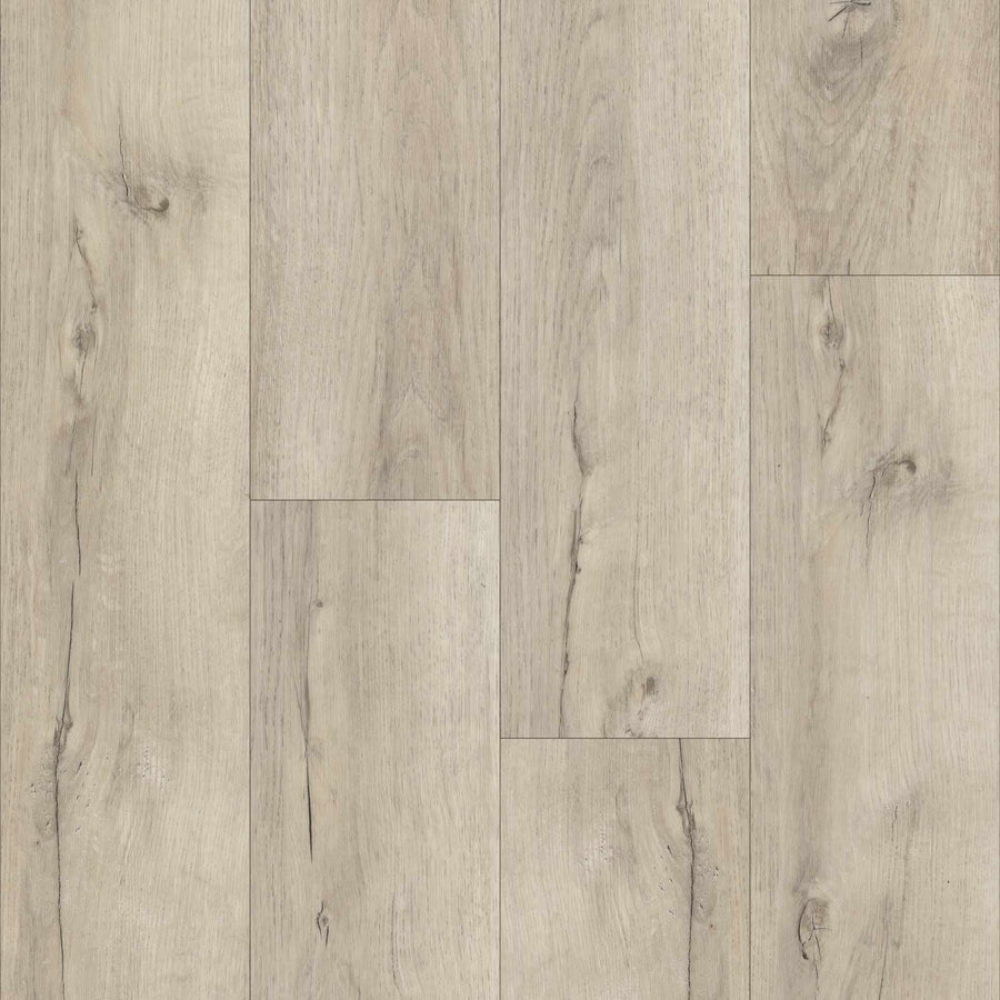 Happy Feet Stone Elegance II 7.25" x 48" 6.2mm 20 mil Stabilicor Plus (SPC) Platinum Oak