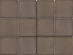 Emser Kaze 12"x16" Mosaic 3.86"X3.86" Polished Taupe