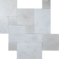 Bedrosians Travertine 3cm Paver Set 8"x8" - 8"x16" - 16"x16" - 16"x24"  Menia Cream