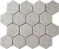 Marazzi Artistic Reflections 3" X 3" Hexagon Matte Matte Rain