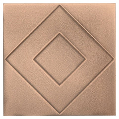 Marazzi Geometal 6" X 6" Geometric Bronze