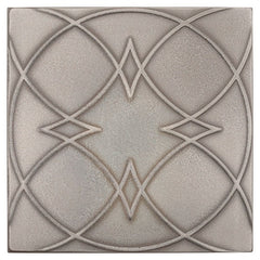 Marazzi Geometal 6" X 6" Ornamental Nickel