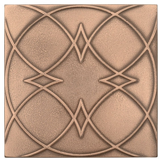Marazzi Geometal 6" X 6" Ornamental Bronze