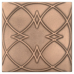 Marazzi Geometal 6" X 6" Ornamental Bronze