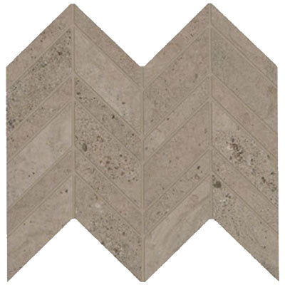 Marazzi Modern Formation 12" X 13" Chevron Canyon Taupe