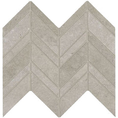 Marazzi Modern Formation 12" X 13" Chevron Headland Fog