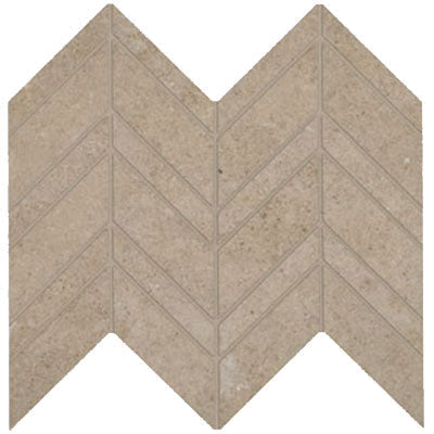 Marazzi Modern Formation 12" X 13" Chevron Overland Beige