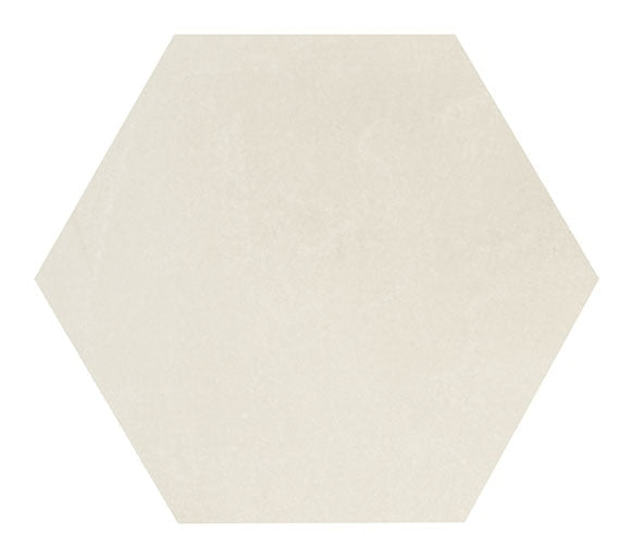 Marazzi Moroccan Concrete 8" X 9" Hexagon Off White