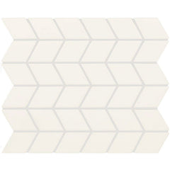 Daltile Color Wheel Retro 2" X 3" Chevron Matte Matte Arctic White