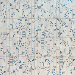 Marazzi Rice 2" X 6"  Natural Deco Leaf
