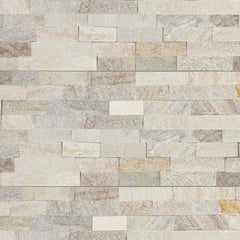 Bedrosians Slate 6" X 24" Ledger Natural Cleft Millennium Cream